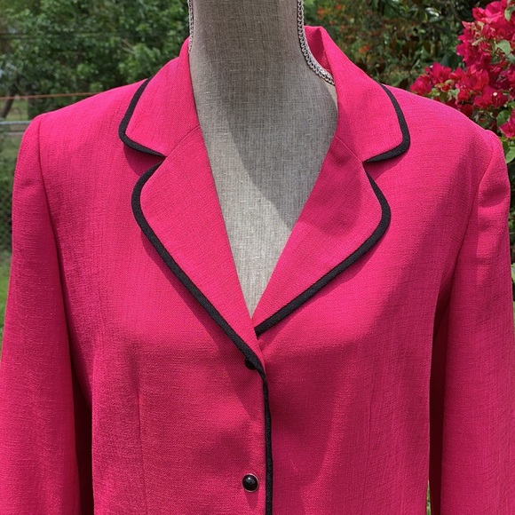 Patchington Hot Pink Blazer - Picture 2 of 15